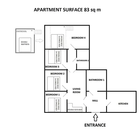 Ground Floor Family شقة كراكوفيا